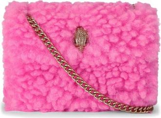 Kurt Geiger Mini Kensington Faux Fur Crossbody Bag in Pink at Nordstrom