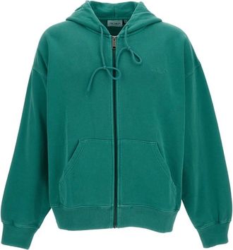 Carhartt Work in Progress Benton ZHD Hoodie - Heren - Vesten met rits - Groen - L - Katoen - Hoodies & sweatvesten