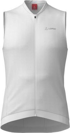 LOEFFLER Bike Sleeveless Jersey Full-Zip Vent Mid Velo Singlet f&uuml;r Herren | grau