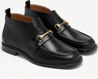 Russell & Bromley LEYBURN HIGH LOAFER Tall Snaffle Loafer