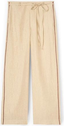 Motivi Wide Broeken - Dames - Wijde Broeken - Beige - 2XS - Broeken