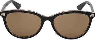Gucci Occhiali da sole cat-eye - Nero