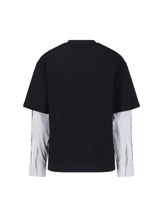 Jil Sander Mens T-Shirts And Polos Black Cotton