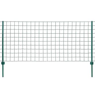 Berkfield Home Euro Fence Steel 20x1 m Green