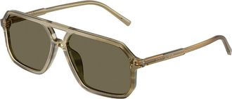 Dolce & Gabbana DG4541 3480/3 Mens Sunglasses Green Size 59