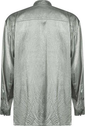 Dries Van Noten Mens Shirt Mint Green Cupro-Cotton