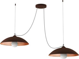 Lumicom Dream L&aacute;mpara De Techo Corten Hoja 2 Luces