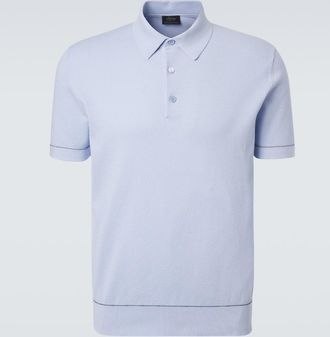 Brioni Polo de piqu&eacute; de algod&oacute;n