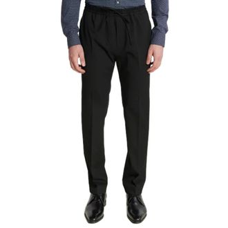 Calvin Klein Suit Trousers, male, Black, Size: L Pantalone