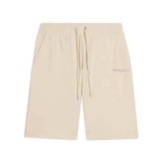 Freddy Pantaloni Corti in Jersey con Coulisse e Logo FREDDY