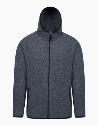 Mountain Warehouse Mens Mountain Warehouse Mens Snowdon II Full Zip Hoodie - Black - Size: Regular/36