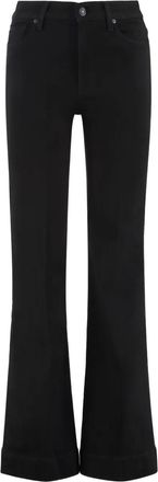 7 For All Mankind Jeans svasati Dojo - Nero