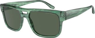 Emporio Armani EA4197 516871 Mens Sunglasses Green Size 57