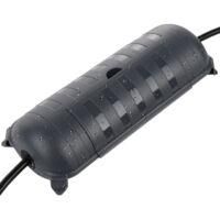 OEM Caja El&eacute;ctrica Impermeable Ip44, Caja Protectora Para Exteriores Para Cables De Extensi&oacute;n, Cables, Adornos Navide&ntilde;os, Luces De Navidad, Herramientas E