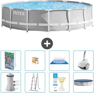 Intex Piscina Prism Frame Redonda - 427x107 Cm - 9-piezas S590