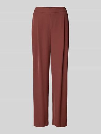 Jake*s Relaxed Fit Anzughose Modell CrepePant in Bordeaux, Gr&ouml;&szlig;e 44