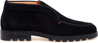 Santoni Hombre, Zapatos, Negro, Talla: 41 EU
