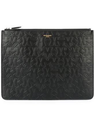 Givenchy Borsellino con zip Paris - Nero