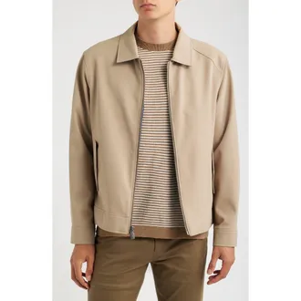 Hart Schaffner Marx Felix 28 Waterproof Commuter Jacket in Tan at Nordstrom, Size Xx-Large