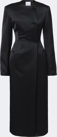 Rachel Gilbert Leeta double-breasted satin coat