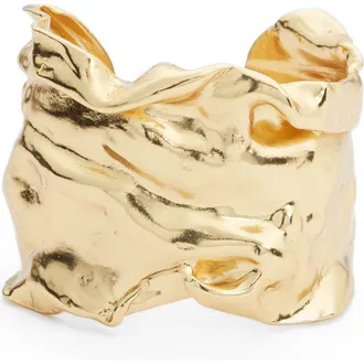Karine Sultan Sculptural Cuff in Gold at Nordstrom
