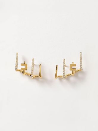 Elisabetta Franchi Orecchini Elisabetta Franchi in ottone con strass incastonati