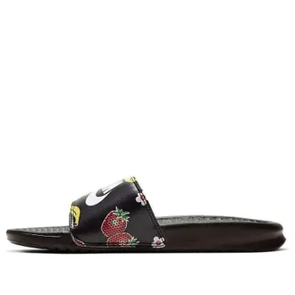 Nike (WMNS) Nike Benassi JDI Floral Slide Fruit Print 618919-032