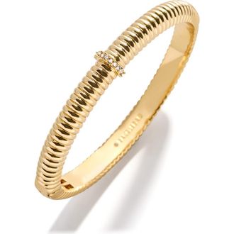 BaubleBar Dina Hinge Bracelet in Gold at Nordstrom, Size Large