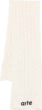 Arte Textured Logo Scarf Accessories