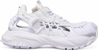 Versace Collection Low Trainers - White