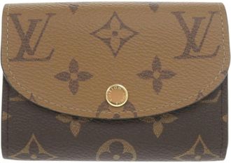 Louis Vuitton Brown Monogram Reverse Coin Purse/Coin Case (Pre-Owned)