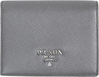 Prada Pre-owned Wallets, female, Gray, Size: ONE SIZE Pre-owned Vintage Wallet