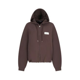 Jacquemus Dames, Sweatshirts & Hoodies, Bruin, Maat: S Katoen