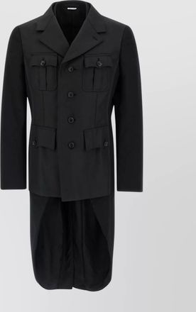 Comme Des Garçons tailcoat style double layer blazer