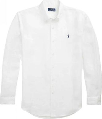 Ralph Lauren Overhemden, Heren, Wit, L, Overhemd