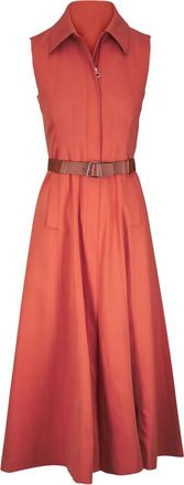 Akris Abito midi - Arancione