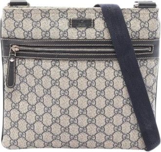Gucci Borsa a tracolla GG Supreme in tela rivestita Pre-owned - - Pre-owned - Donna - Beige - ONE SIZE