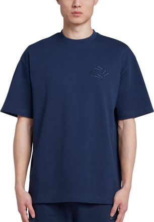 Mallet Footwear Heren 4M Oversized T-shirt (Marine)