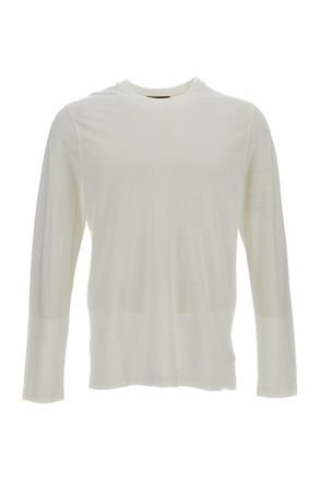 Zanone White Longsleeve Cotton T-Shirt