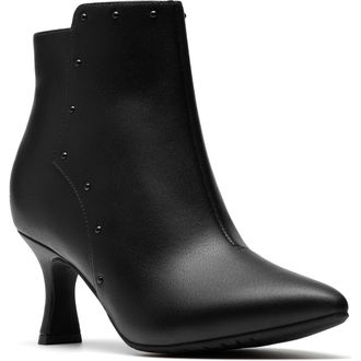 Clarks Kataleyna Madi Pointed Toe Boot in Black Leather at Nordstrom Rack, Size 7.5