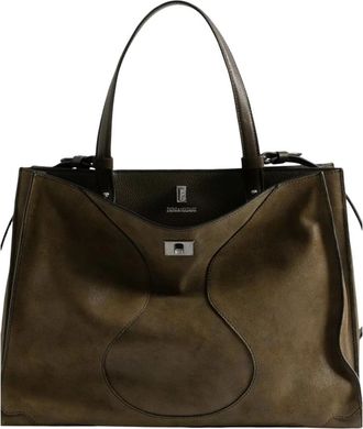 Zadig&Voltaire Bolso Jack NEW - Dames - Shoppers - Bruin - ONE Size - Leer - Tassen