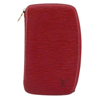 Louis Vuitton Pre-owned Bags, unisex, Red, Size: ONE SIZE Pre-owned Geode Organizer Wallet