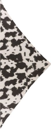 Guest In Residence Beige Brown Triangular Muted Print Scarf