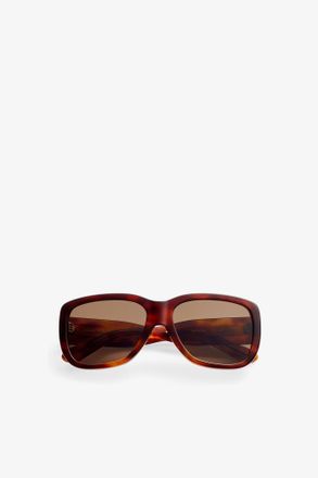 Ganni Beige x Ace & Tate Antonio Sunglasses