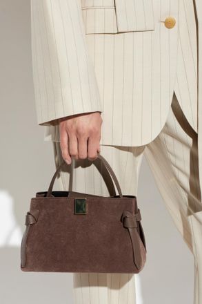 Yuzefi Gyoza Mini Bag, Womens, Brown