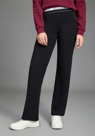 Kangaroos Jazzpants KANGAROOS, Damen, Gr. 34, N-Gr, schwarz, Jersey, Obermaterial: 95% Baumwolle, 5% Elasthan, bequem normal, Hosen Jazzpants, weite Beinform, m