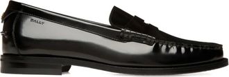Bally Leren loafers - Zwart