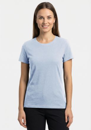 Icepeak T-Shirt ICEPEAK ISLETON, Damen, Gr. XXL, light blau, Obermaterial: 100% Baumwolle, Shirts T-Shirt, sportlicher Stil, leicht figurbetonter Schnitt, O-A