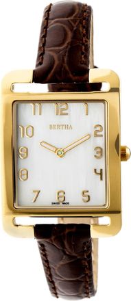 Bertha Sunglasses Marisol White Dial Ladies Watch BR6903