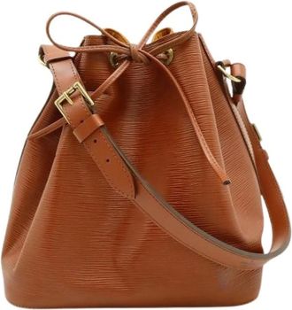 Louis Vuitton Bolso de hombro Pre-owned Epi Petit Noe - Pre-owned - Mujer - Marr&oacute;n - ONE SIZE